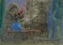 GIUSEPPE URBANI DE GHELTOF (Mestre, 1899 - Venezia, 1982), Interno con figura, tavolo e vaso di fiori, 1929, pastelli colorati su carta, mm 108 x 149 (collezione privata – opera non in vendita).