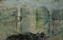 GIUSEPPE URBANI DE GHELTOF (Mestre, 1899 - Venezia, 1982), Composizione, databile attorno alla metà del XX secolo, olio su tela, cm 22 x 26 (collezione privata – opera non in vendita).