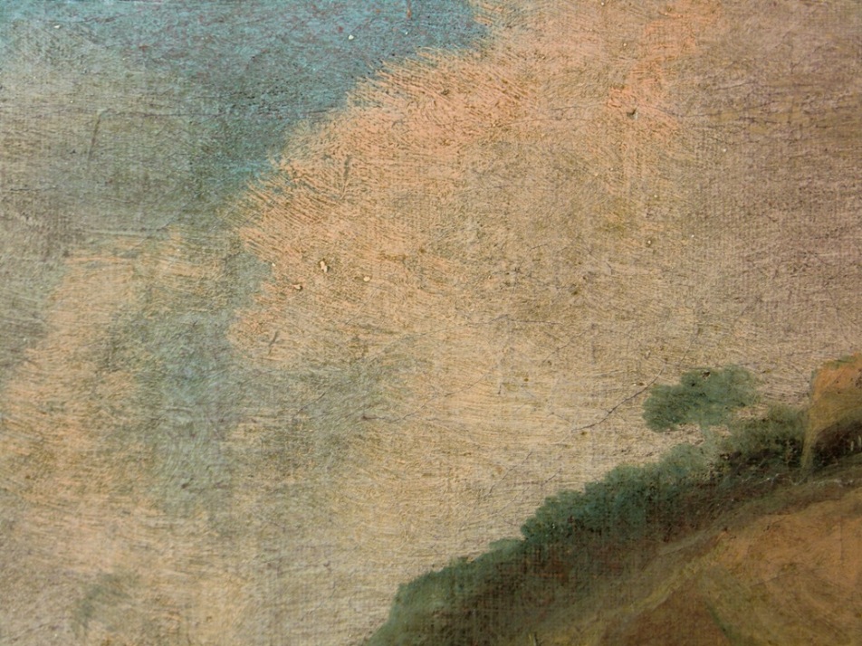 FRANCESCO MONTI, detto il Brescianino delle Battaglie (Brescia, 1646  Piacenza, 1703), Battaglia, fine del XVII secolo, olio su tela, cm 65 x 95.